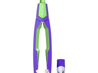 Готовальня Berlingo "Envy", 2 предмета, циркуль 135 мм, пластиковый футляр, салатовый