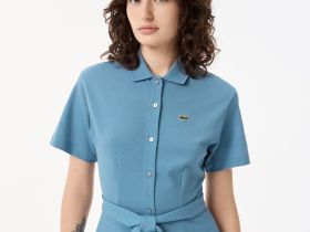 Женское платье Lacoste из хлопка