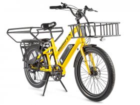 Электровелосипед Eltreco MultiFun, год 2024, цвет Желтый