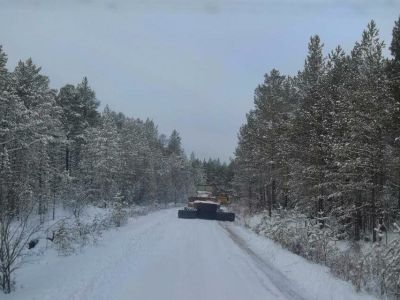 На региональной автодороге Олекминск — Сунтар повысили грузоподъемность зимника