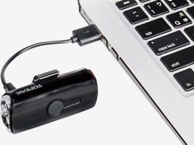 Фонарь для велосипеда на шлем габаритный Topeak HeadLux Dual USB (белый)