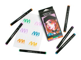 Набор маркеров SKETCHMARKER Brush Rich 6 шт