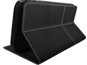 Чехол-книжка BoraSCO для смартфонов 6,1–6,9" Чёрный