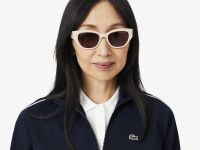 Женская короткая спортивная ветровка Lacoste Paris