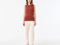 Женский топ Lacoste из эластичного хлопка