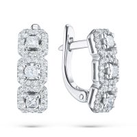 Серьги из белого золота э4712сг02210908