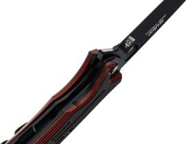 Складной нож НОКС Майор, сталь VG10, рукоять G10, черно-красный