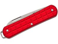 Складной нож Fox Vulpis Grenade Pattern, сталь N690Co, рукоять алюминий, красный