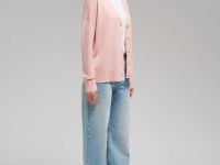 Кардиган свободного кроя с шерстью