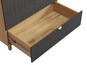 Комод Теджонс 93x85 Деко Графитовый