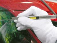 Нож OLFA с выдвижным лезвием 9 мм корпус из нержавеющей стали