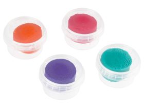 Тесто для лепки Гамма "Малыш", 4 цв., 240 г, яркие цвета, картон. упаковка