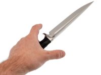 Туристический нож Витязь Конунг, сталь 8Сr13MoV, рукоять резинопласт