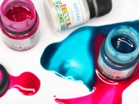 Набор акриловых красок для витража "Decola" 6 цв*20 мл