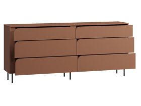 Комод Блест 200x87 Терракотовый