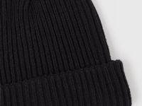 Шапка с содержанием шерсти, Черный