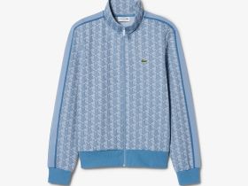 Мужская жаккардовая толстовка Lacoste PARIS с монограммой