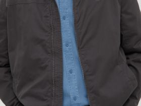 Ветровка из хлопка с отложным воротником