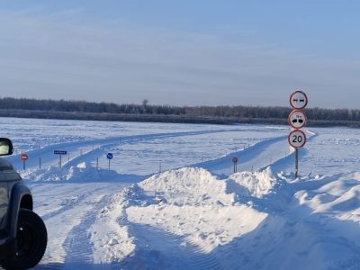 Грузоподъемность увеличили на автозимнике Усть-Мая — Эльдикан и ледовой переправе через реку Алдан