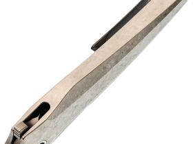 Складной нож TUOTOWN Magpie, сталь M390, рукоять Crystal Titanium