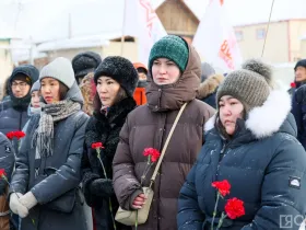 В Якутске почтили память героев сражения на озере Ильмень