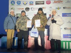 В Якутии ветеран СВО принял участие в снежных гонках