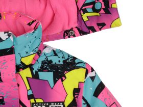 Зимний комбинезон из мембранной ткани для девочки