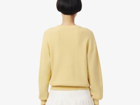 Женский свитер Lacoste свободного кроя