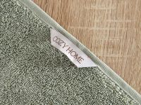 Полотенце махровое Classico, зеленое