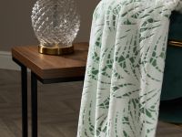 Плед Foliate, зеленый