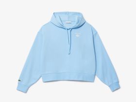 Женская флисовая толстовка Lacoste оверсайз