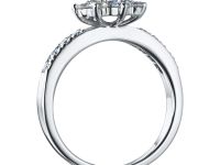 Классическое кольцо из белого золота э4712кц03160700_white