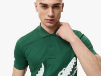 Мужское поло Lacoste из органического хлопка