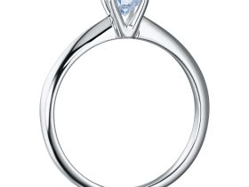 Классическое кольцо из серебра э0612кц02241102_white