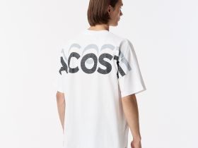 Мужская хлопковая футболка Lacoste