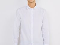 Рубашка Slim из поплина, Белый