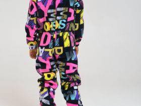 Комбинезон флисовый для девочки