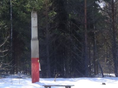 Обелиск размещения партизанской бригады