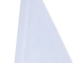 Холст на подрамнике грунтованный "Сонет" треугольный, стороны 20 см, 280 г, 100% хлопок, среднее зер