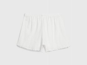 Шорты пижамные для девочек, Белый