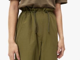 Женские брюки Lacoste оверсайз