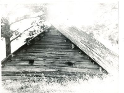 Двойной амбар колхоза "Рассвет"