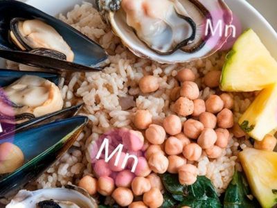 Марганец в продуктах питания