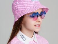 Панама текстильная для девочек