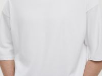 Футболка унисекс из хлопка оверсайз силуэта