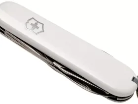 Нож перочинный Victorinox Spartan, сталь X55CrMo14, рукоять Cellidor®, белый, 12 функций, 91мм