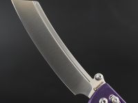 Складной нож Daggerr Begemot Slim, сталь VG-10, рукоять G10, фиолетовый