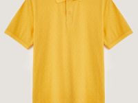 Однотонное поло из хлопка
