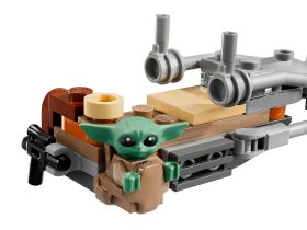 Star Wars 75436 Конструктор Спидер-байк Мандалорца и Грогу