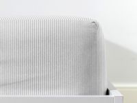 Простыня на резинке Gray lines